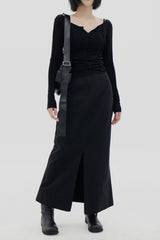 マーメイドロングスカート / Mermaid Long Skirt (4color)