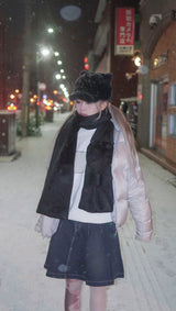 Ribbon Muffler_Fairy black