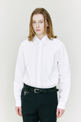 Front Layering Shirt white (6683706785910)