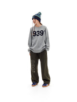 939 LOGO KNIT (GRAY)