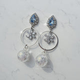 アイシーブルームピアス / Icy Bloom Piercing - Light Blue