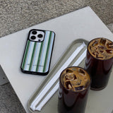 エポキシストライプパターンスマホケース