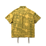 ブリーチダイングストラップシャツ / BLEACH DYEING STRAP SHIRT_YL