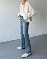 オリビアパンチングジャケット / YM Olivia Punching Jacket (2 colors)