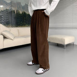 2タックバンディングコーデュロイパンツ / MG705 Two-tuck banding corduroy pants (7 colors)