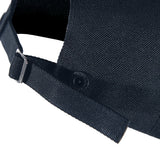 EAR FLAP BALL CAP BLACK / COTTON FLAP
