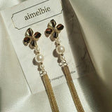 Longdrop Golden Flower Piercing