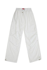 VOLUME CARGO PANTS_WHITE