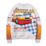 チャレンジレーシングスェットシャツ / Challenge Racing Sweatshirt (Light Gray)