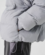 STRING SHORT ECO DOWN JACKET (GRAY)