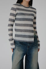 ウエストオープンニット / Waist open knit (4color)