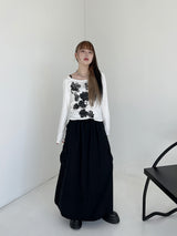 ノーデンカーゴロングスカート/Norden Cargo Long Skirt (3color)