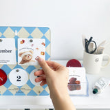 ディアマイデイズパーペチュアルカレンダー / DEAR MY DAYS Perpetual Calendar - Blue Tiled