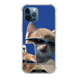 セルフィーブルーキャットケース