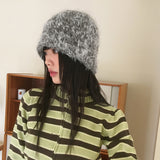Fiv angora fur hat