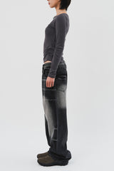 Vitz Black Denim