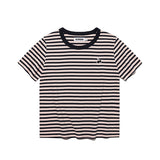 (X)MONO CHERRY STRIPE T-SHIRT [PINK]