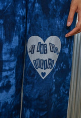 ハートジョガーパンツ/heart jogger pants_ deep blue