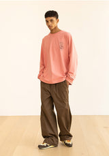 ワイドスリットスナップパンツ/WIDE SLIT SNAP PANTS