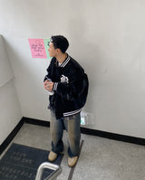 No.9774 C glitter varsity JP (3color)