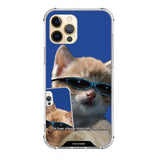 セルフィーブルーキャットケース