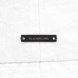 BBD Smile Logo Denim Bucket Hat (White)