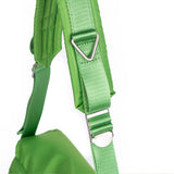Round Flap Crossbody Bag (Green)
