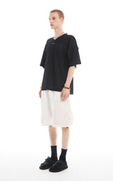 バミューダドローストリングパンツ
