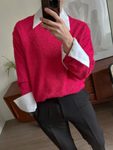 Tweet Bookle Hair Round Knit (5color)