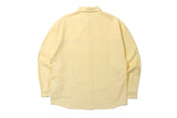 リセントオックスフォードシャツ/RECENT OXFORD SHIRT_LIGHT YELLOW