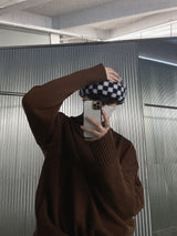 Checker UG Beanie (3color) (6645503033462)