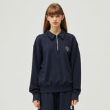 ナパバレークルーハーフジップアップ/NAPA VALLY COLLAR HALF ZIP UP (NAVY)