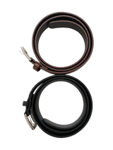 Oblong buckle belt 