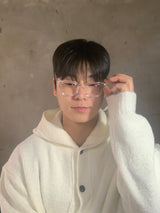 [Wool] Button hood cardigan (4color)