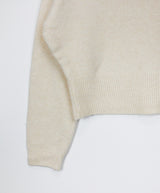 ソフトリップラインニット/Soft lip line knit (5color)