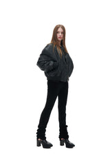 ベルベットシャーリングレギンス/VELVET SHIRRING LEGGINGS