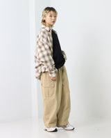 オーバーサイズレトロチェックシャツ / Overfit Retro Checked Shirt_2color