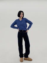 スリムコーデリュロイブラッシュパンツ / Slim corduroy brushed pants (2color)