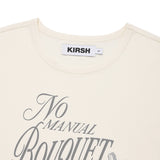 BOUQUET GIRL GRAPHIC T-SHIRT [IVORY]