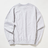 ピーチドローイングスウェットシャツ / PEACHES DRAWING SWEATSHIRT_WHITE MELANGE