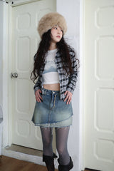 ラバークロップチェックシャツ / Rubber Crop Check NB (2 colors)