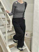 Cielo one tuck slacks
