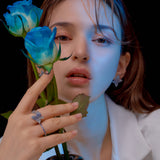 ブルーブロッサムリング / Blue Blossom Ring (Silver)