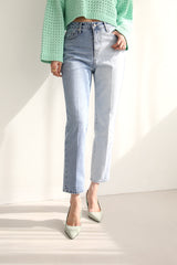 クルエラジーンズ / CREUELLA JEANS / UNBALANCE STRAIGHT DENIM PANTS