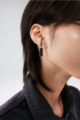 SWERVING earcuff(BLACK) -Single piece- (4630609297526)