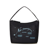 チェリーサテンホットフィックスミニハンドバッグ / CHERRY SATIN HOTFIX MINI HANDBAG [BLACK]