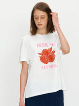 ベリーロゴTシャツ / Berry logo tee - White