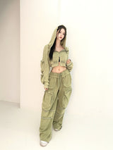 1023. Pigment Washing cargo wide pt (2color)
