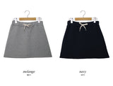 Hラインバンディングスカートパンツ (4color)