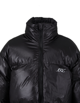 ショートパッディングスクリプトダックダウン/[IJP003-1] SCRIPT DUCK DOWN SHORT PADDING BLACK